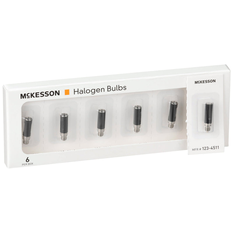 McKesson Halogen Lamp, Replacement Bulb for Vaginal Specula, 4.6 Volt 3 Watt