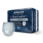Attends® Sleep Comfort Premium Overnight Underwear, Small, 20 – 34 Inches