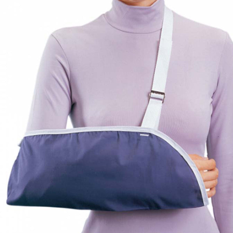 ProCare® Pediatric Blue Cotton / Polyester Arm Sling, Extra Small