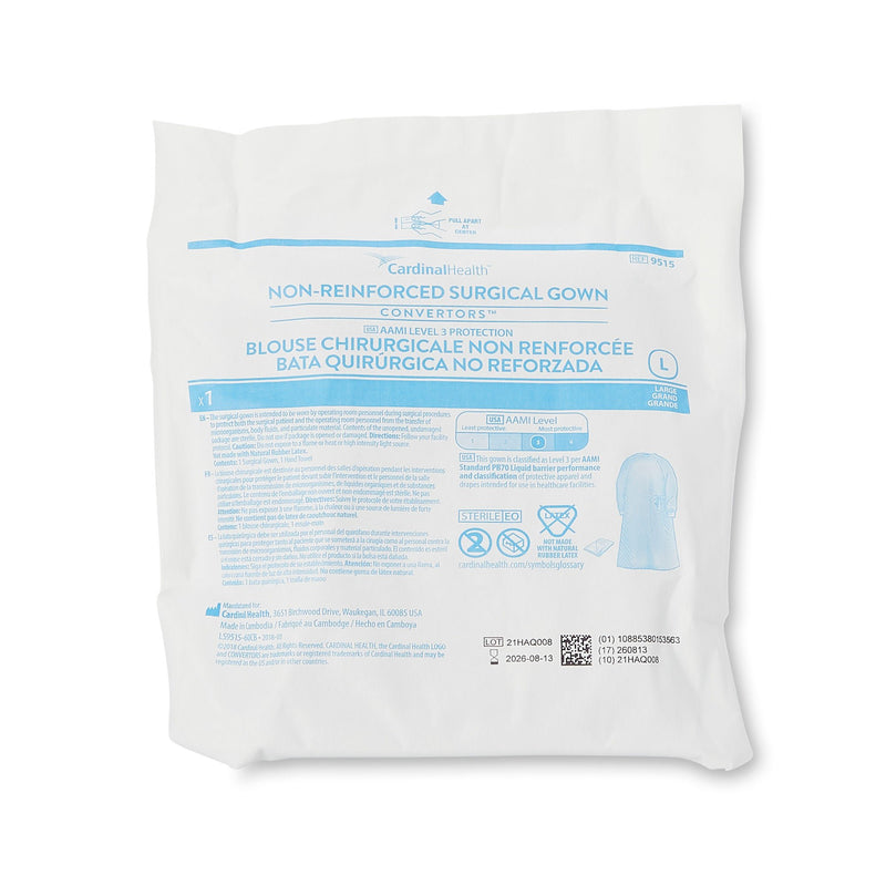 Cardinal Health Astound nonreinforced Surgical Gown With Towel