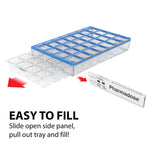 Pharmadose® Locking Pill Planner 7-Day, Four Times a Day Pill Organizer