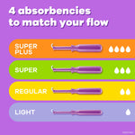 Tampax® Radiant Tampons Regular Absorbency Unscented