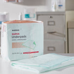 McKesson Super Moderate Absorbency Underpad, 30 x 36 Inch