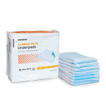 McKesson Classic Plus Light Absorbency Underpads, 23 x 24 Inch