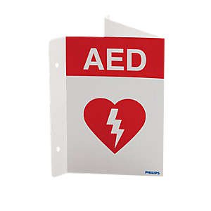 Door / Wall Sign First Aid Sign Philips® AED