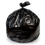 Colonial Bag 2X Heavy Duty Trash Bag, Black, 60-gallon Capacity