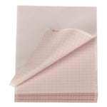 Recording Chart Paper Z-Fold Red Grid