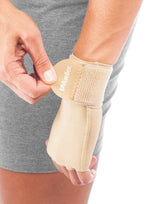 Compression Glove Mueller® Compression & Support Gloves Fingerless Large / X-Large Over-the-Wrist Length Ambidextrous