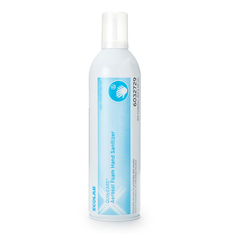 Quik-Care™ Foam Hand Sanitizer, 15 oz. Aerosol Can