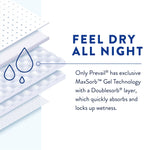 Prevail Air™ Overnight Briefs Overnight Absorbency, Size 1