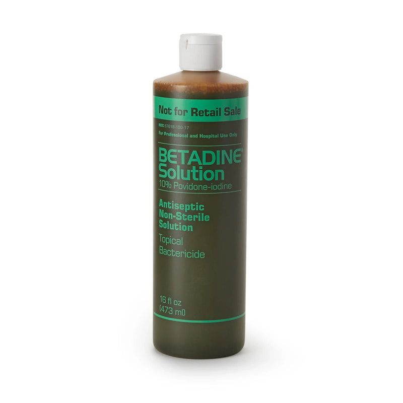 Betadine® 10% Povidone-Iodine First Aid Antiseptic Solution, 16-ounce Bottle