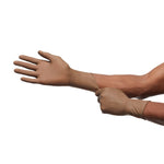 McKesson Perry® Latex Surgical Glove, Size 8.5, Brown