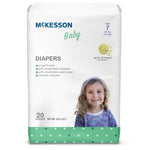 McKesson Baby Diaper, Size 7 for Children weighing 41+ lbs.