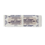 American® White Cross Stat Strip® Adhesive Strip, 3/4 x 3 Inch