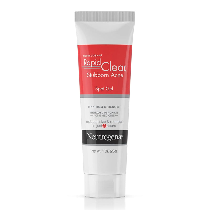 Neutrogena® Rapid Clear Stubborn Acne Spot 10% Benzoyl Peroxide Gel, 1 ounce