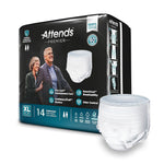 Attends® Premier Underwear, Heavy Absorbency, X-Large, 58 – 68 Inch Waist/Hip