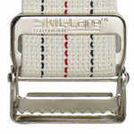 SkiL-Care™ Pinstripe Gait Belt with Metal Buckle, 60 Inch