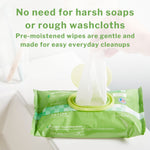 McKesson Flushable* Wet Wipes - Scented, 96 Wet Wipes per Pack