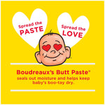 Boudreaux's Original Butt Paste Diaper Rash Treatment, 16% Zinc Oxide, 4 oz Tube