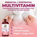 Mary Ruth's® Prenatal & Postnatal Liquid Multivitamin Liquid, Berry Flavor