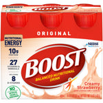 Boost® Original Strawberry Balanced Nutritional Drink, 8-ounce Bottle