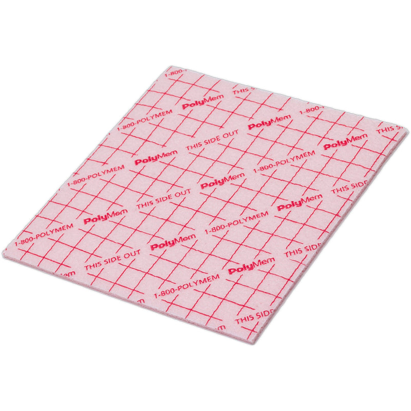 PolyMem® Nonadhesive without Border Foam Dressing, 5 x 5 Inch