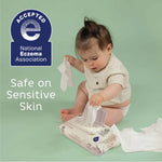 Earth & Eden Sensitive™ Baby Wipes, 6.7 x 7.7 Inch, 72 per Pack