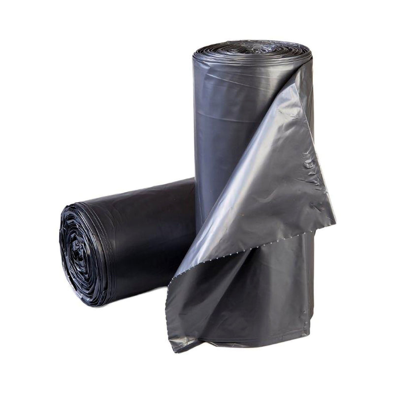 McKesson Extra Heavy Duty Plus Trash Bag, Gray, 45-gallon Capacity