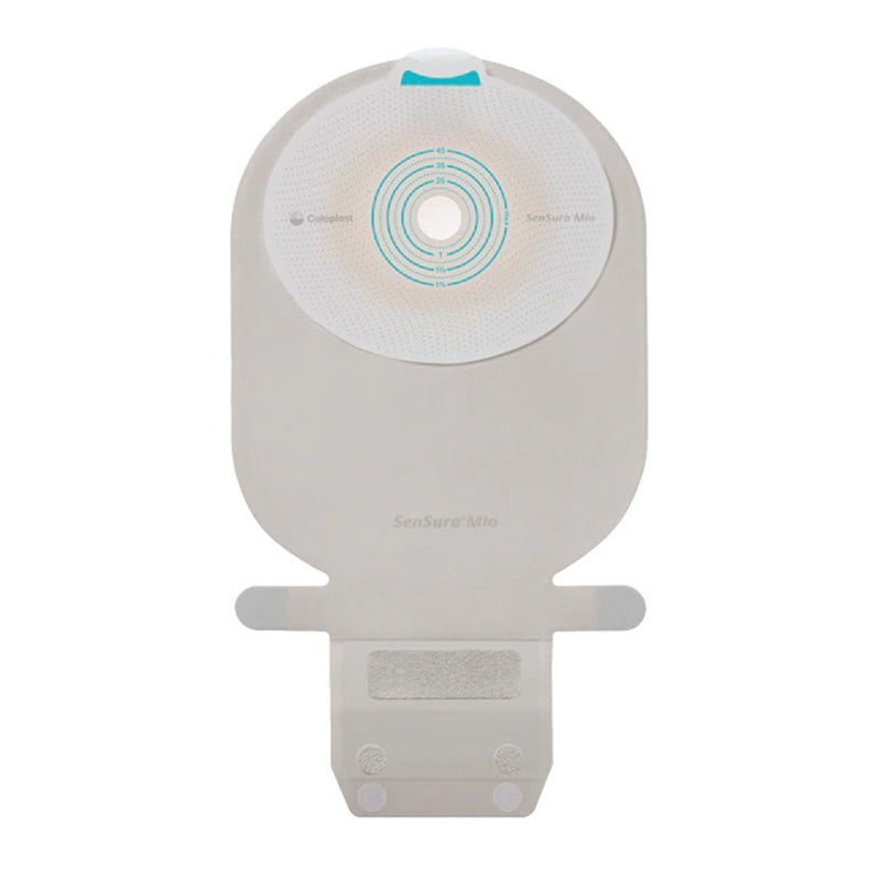 SenSura® Mio Flat 1-Piece Opaque Ostomy Pouch, 35 mm Stoma