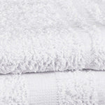 Merit™ Trio Cotton Washcloth, White, 12 x 12 Inch