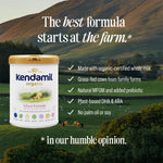 Infant Formula Kendamil® Organic Unflavored 28.2 oz. Can Powder Milk-Based