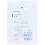 McKesson Sterile Blue O.R. Towel, 17 x 27 Inch