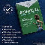 Biofreeze® Menthol Pain Relief Patches, Large