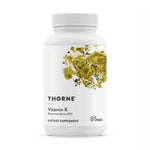 Dietary Supplement Thorne® Vitamin K1 / Vitamin K2 (MK-4) / Vitamin K2 (MK-7) 1 mg - 5 mg - 90 mcg Capsule 60 Capsules Without Flavor