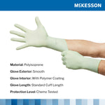 McKesson Perry® Performance Plus Polyisoprene Surgical Glove, Size 9, Green