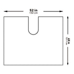 McKesson Sterile Impervious U-Drape, 52 x 48 Inch