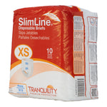 Tranquility® SlimLine® Heavy Protection Incontinence Brief, Extra Small