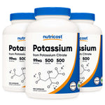Dietary Supplement nutricost® Potassium Citrate 99 mg Strength Capsule 500 Per Bottle