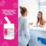 Metrex CaviWipes Surface Disinfectant Alcohol-Based Wipes, Canister
