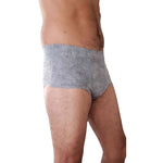 Nexwear Men's Pull-On Absorbent Underwear, Small/Medium, Gray