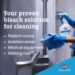 Clorox Healthcare® Bleach Germicidal Cleaner, Spray Bottle, 32 oz.