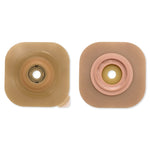 New Image™ Convex CeraPlus™ Skin Barrier, Up to 38 mm Opening, 57 mm Flange, Red