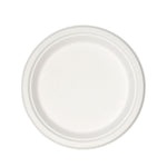 Plate Medd Max Molded Fiber White Single Use