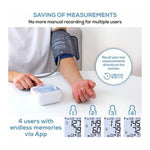 Beur Bluetooth Upper Arm Blood Pressure Monitor