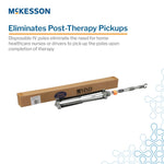 McKesson IV Pole, Three Legs, Two Hooks