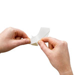 Skin Barrier Strip ESENTA™ 3 X 9 cm, Thin Curve, Hydrocolloid For Use with Ostomy Skin Protection Plate