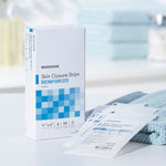 McKesson Skin Closure Reinforced Strip, 0.5 x 4 Inch