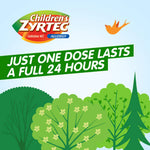 Children's Zyrtec Cetirizine Allergy Relief