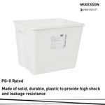 McKesson Prevent® Pharmaceutical Waste Container, 8 Gal., 13.5 x 17.3 x 13 inch