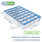 Pharmadose® Locking Pill Planner 7-Day, Four Times a Day Pill Organizer